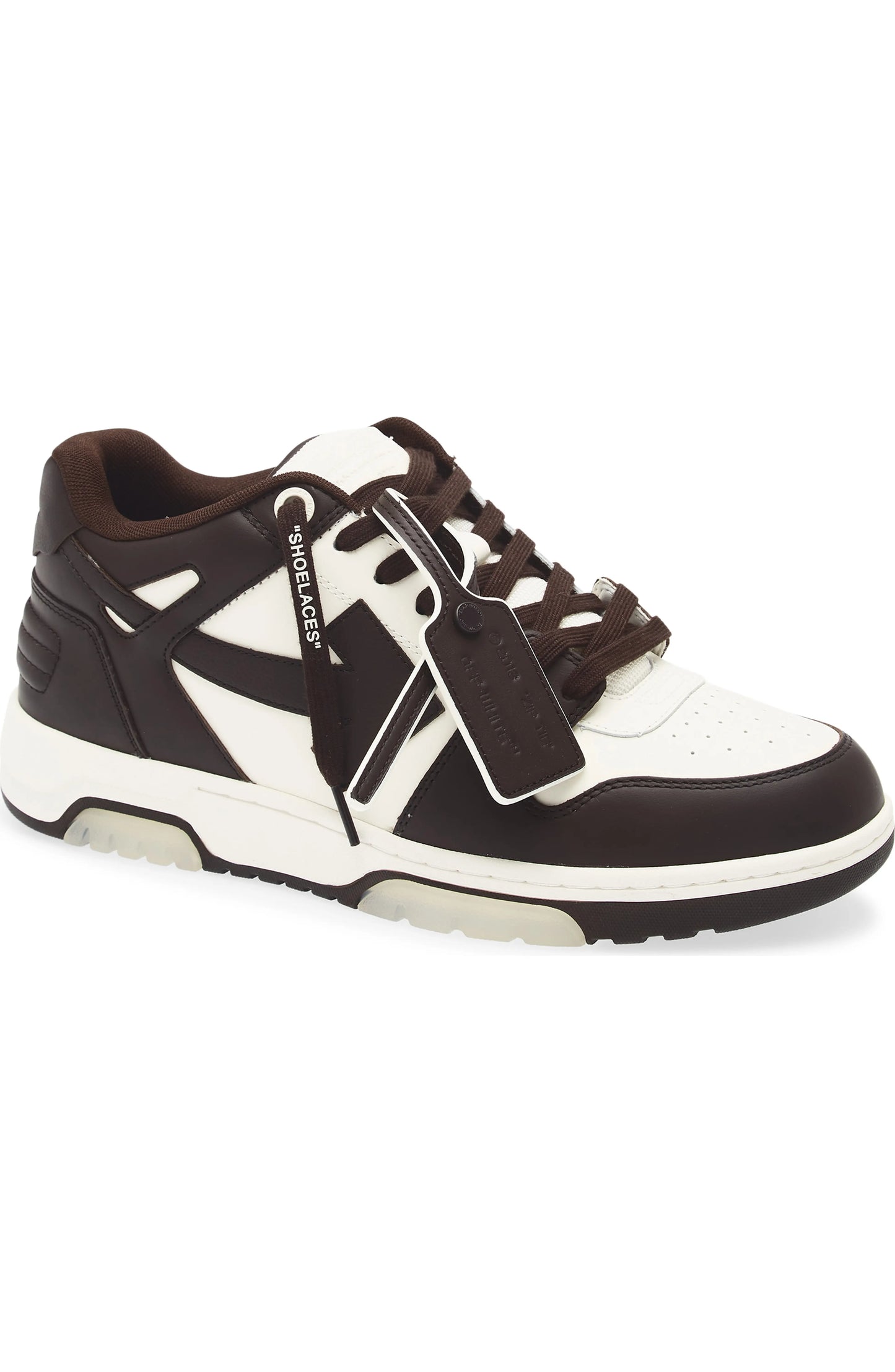 OFF-WHITE Out Of Office Sneaker Brown White