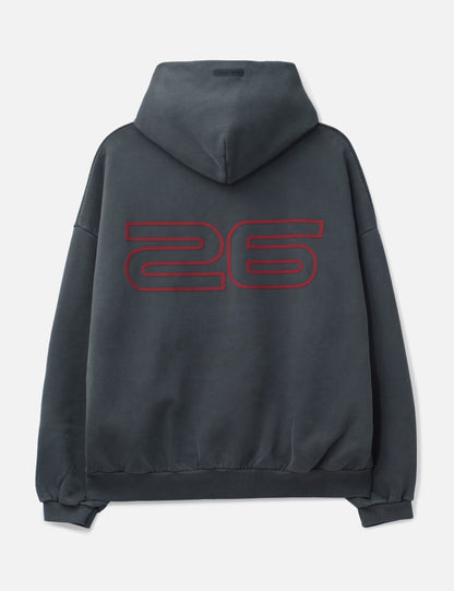 Fear of God ESSENTIALS Iron Gray '90s Fleece Hoodie