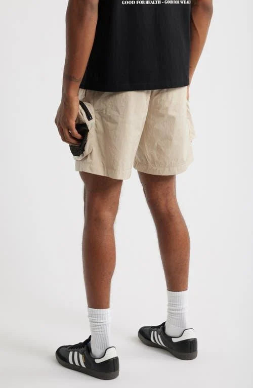 ICECREAM Running Dog Graphic Cargo Hiker Shorts