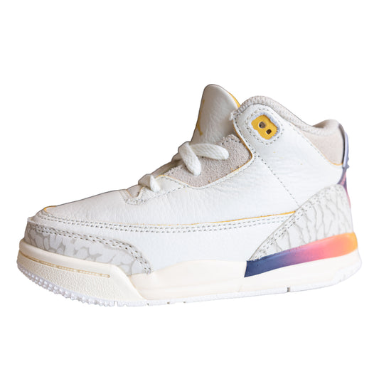 Jordan 3 Retro SP J Balvin Medellín Sunset (para preescolares)