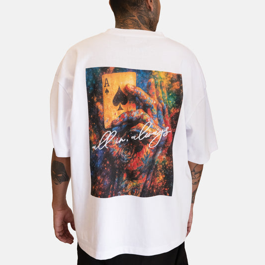 Delicate Balance "All In, Always" Heavyweight Overzised t-shirt