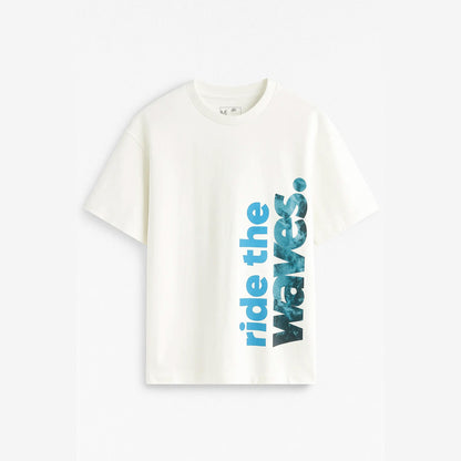 Hubris Ride The Wet Side Oversized Premium heavy Weight T-Shirt