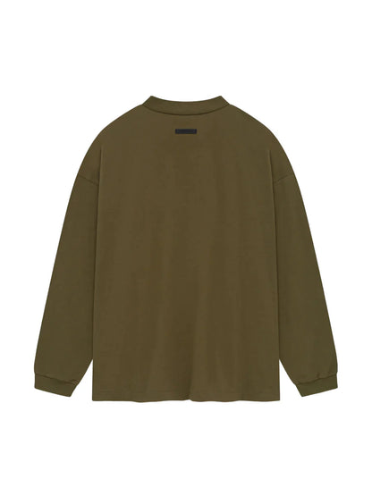 Fear of God Essentials Olive Long Sleeve T-Shirt
