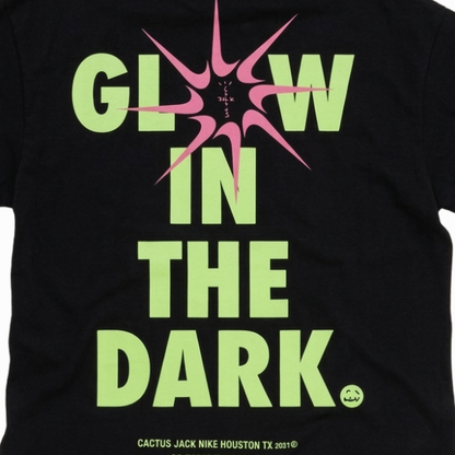 Travis Scott Cactus Jack x Nike T-Rexx Glow In The Dark Tee "Black"