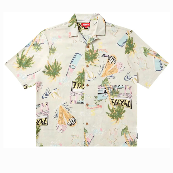 ICECREAM Diner Camp Shirt