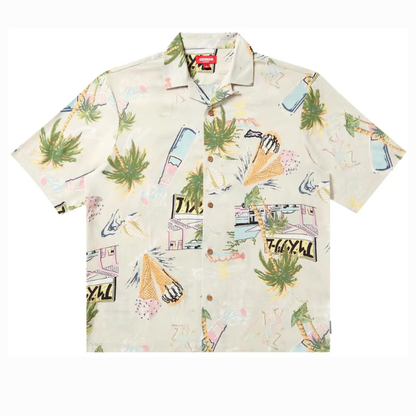 ICECREAM Diner Camp Shirt