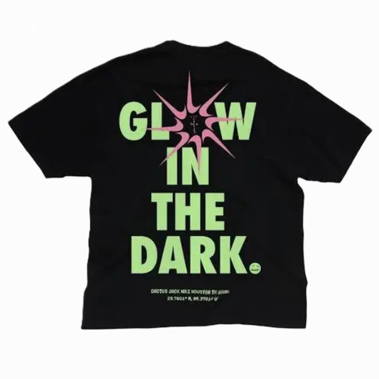 Travis Scott Cactus Jack x Nike T-Rexx Glow In The Dark Tee "Black"