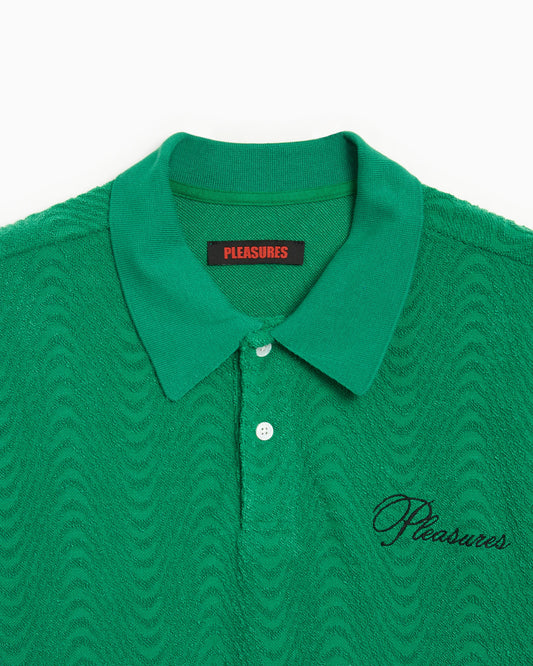 Pleasures Zen Men's Terry Boxy Polo