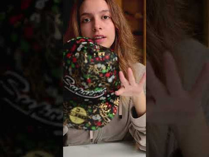 Supreme Floral Jacquard New Era 'Black' - 7 1/8 - 56.8 cm