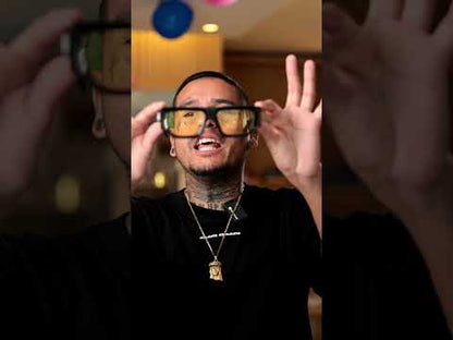 Off-White  Vancouver Sunglasses Black Yellow