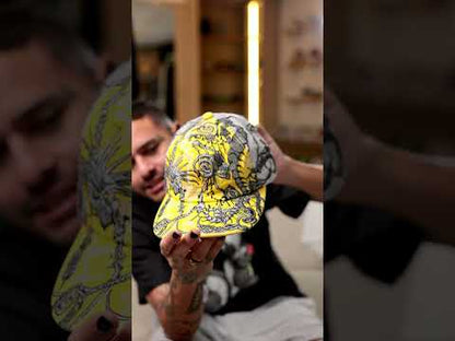 Supreme Wombat Embroidered Mesh Back 6-Panel 'Yellow'