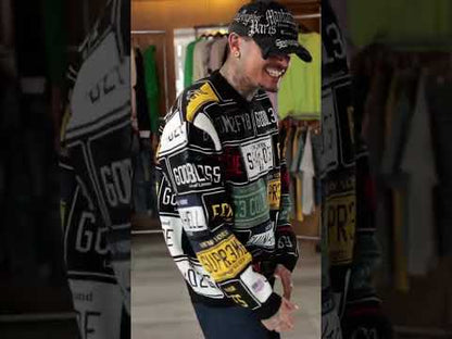 Supreme License Plate Sweater 'Black'