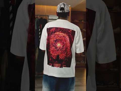 DELICATE BALANCE "La Divina Commedia" Oversize Heavyweight Pearl Tee