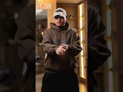 Fear of God ESSENTIALS Brown '90s Fleece Hoodie