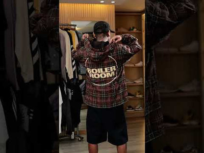 Pleasures x Boiler Room Practice Hooded Jacket | Brown