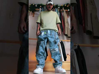WESC Denim Bob Carpenter Baggy Shorts