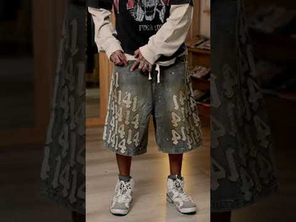 Valley Dreams White Charm Jorts