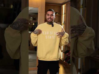 Fear of God ESSENTIALS Amber Heavy Fleece Crew Neck Sweatshirt