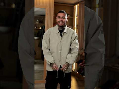 Fear of God Essentials Coaches Jacket 'Seafoam'