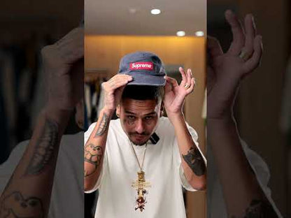 Supreme Canvas Camp Cap Dark Blue (SS26)