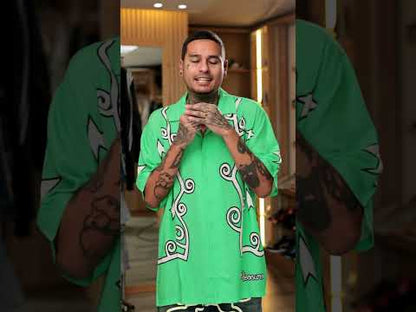 Pleasures Fury Button Down - Green Shirt