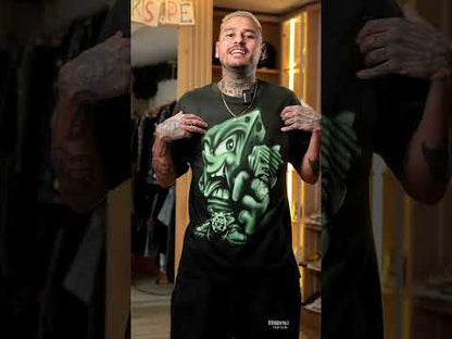Cactus Jack by Travis Scott x Spongebob Mr Krabs Tee 'Black'