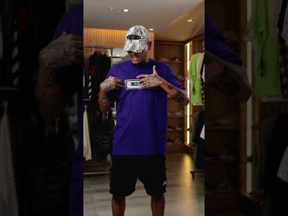SUPREME RECEIVER TEE-PURPLE