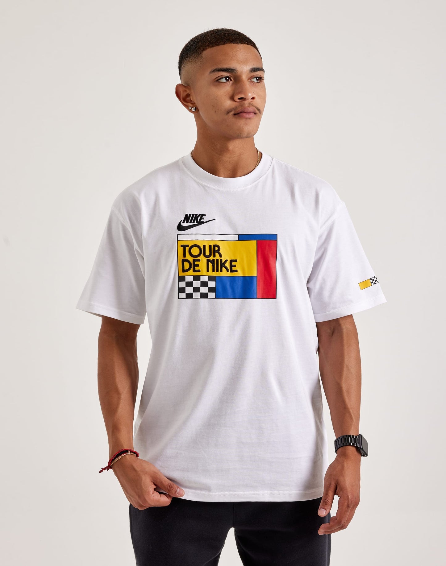 Tour de Nike White Relax Fit Tshirt