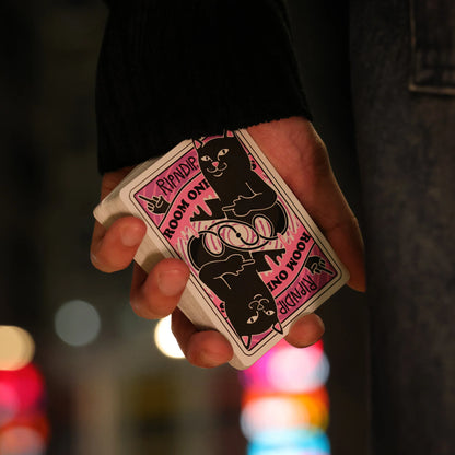 Ripndip Room One X RIPNDIP Playing Cards (Pink Jermal)