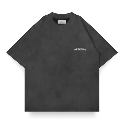 SASSY CLASSY "Reality Isn't Classy" Focused Black Grey Relax tee