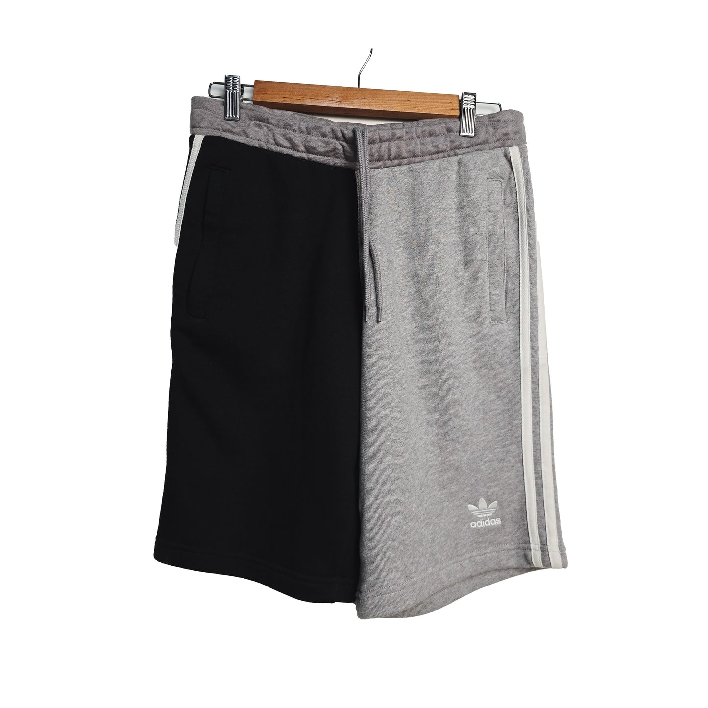 Shorts Adidas Fleece Neutral Black Grey