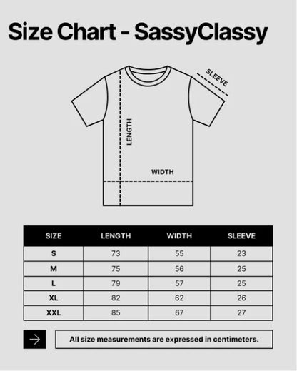 Sassy Classy DR01 black Heavyweigth Oversized tee