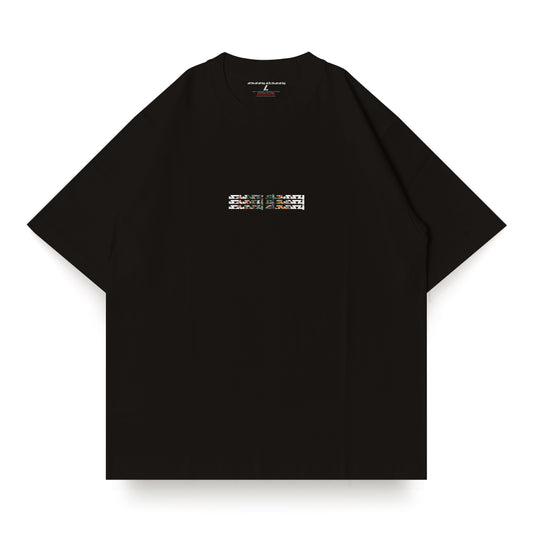 Sassy Classy  "Nonsensical dreams" Oversize Heavyweight BlackTee